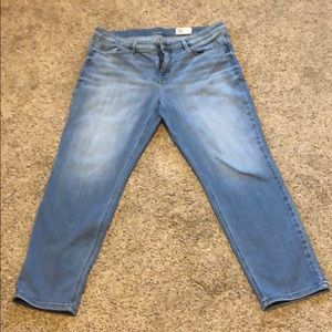 Cosmic blue love jeans. Size 33